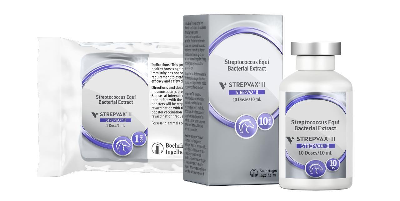 Strepvax II Equine Strangles Vaccine Boehringer Ingelheim Animal Health